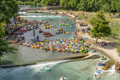 Short drive to New Braunfels tubing sites  When planning your tubing trip, be sure to check tubing company websites or contact them directly to confirm their current services, rates, and any necessary reservations or information.