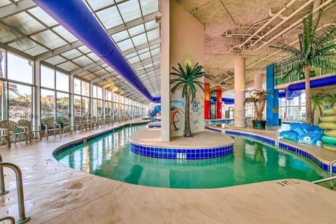 Indoor pool, outdoor pool