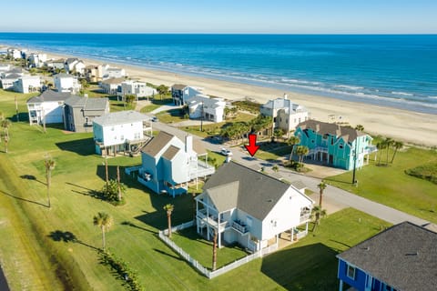 2nd row Indian Beach beachside home