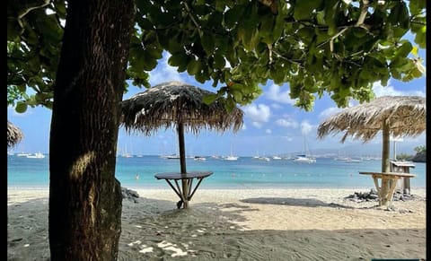 Beach nearby, beach towels