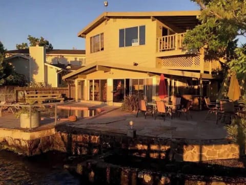 A Front Row, from the water.