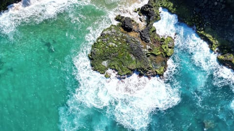 You'll love the crystal blue waters