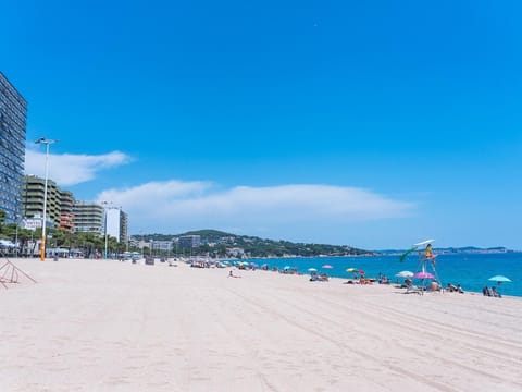 On the beach