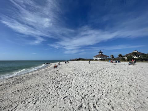 Sun loungers, beach towels