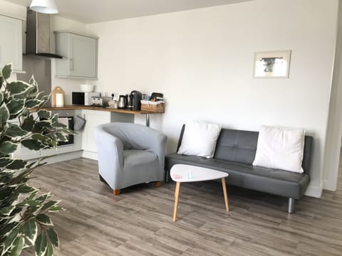 Spacious open plan living/dining/kitchen area