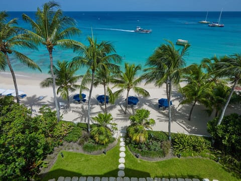 Sun loungers, beach towels