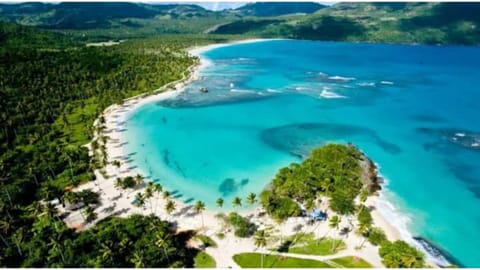 Beach nearby, sun loungers