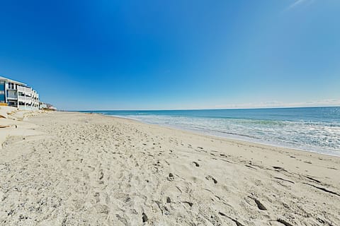 On the beach