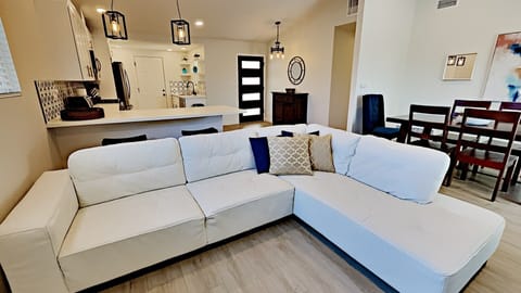 Gorgeous Sectional with TV