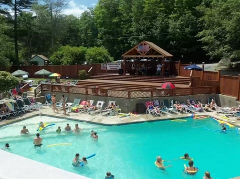 Indoor pool, outdoor pool