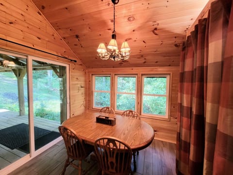 Dining area (2 extra chairs in corner)