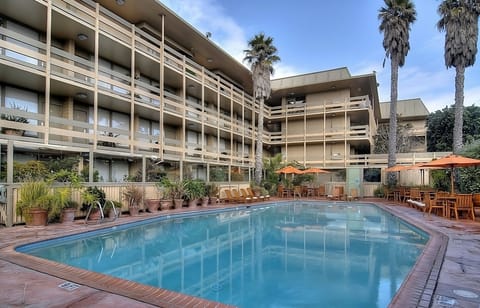 Relax poolside and take a dip in our pool.