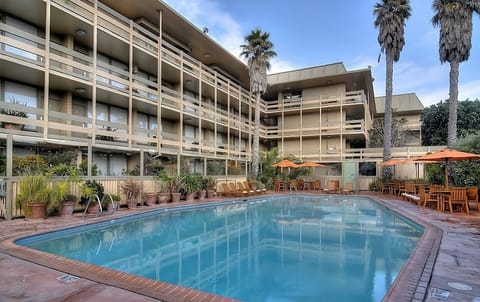Relax poolside and take a dip in our pool.