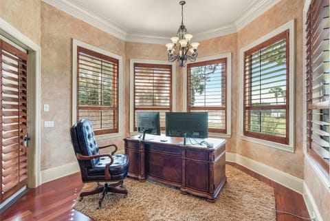 Monitors, Printer, Chairs for your use!