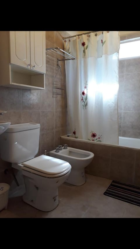 Combined shower/tub, bidet