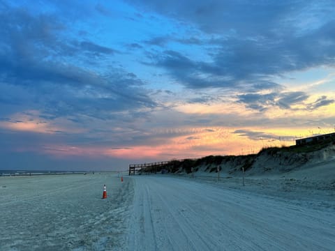 Beach nearby, beach towels