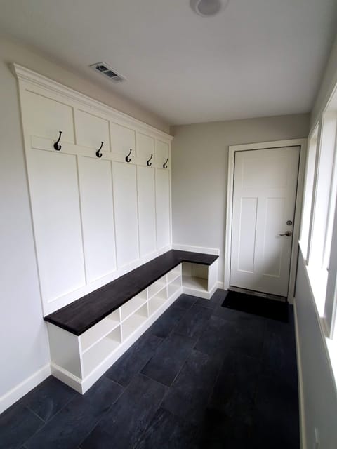 Mud room.