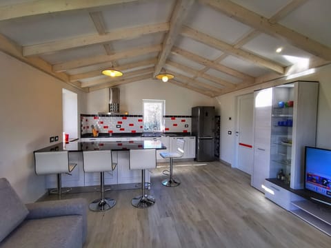 Fully equipped modern kitchen diner