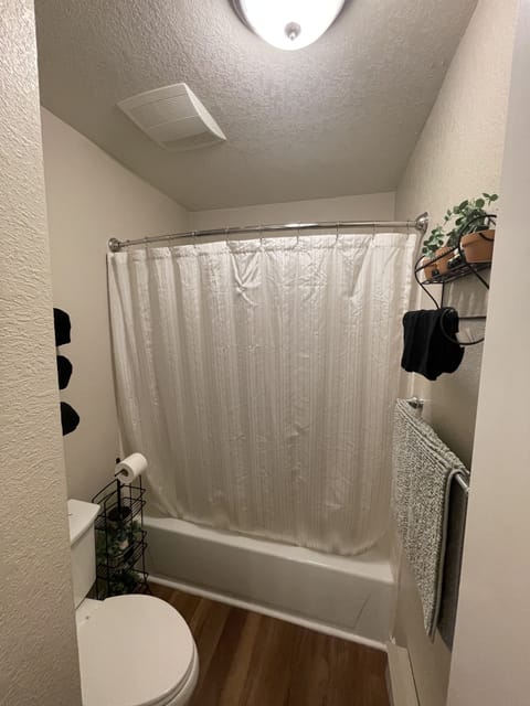 Combined shower/tub