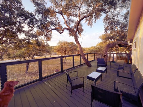 Balcony serenity with front-row seats to the mesmerizing water ballet