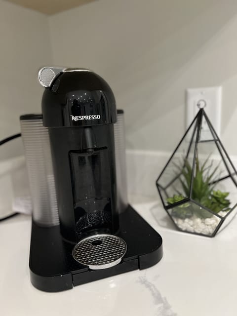 Nespresso coffee machine with assorted flavours for your convenience