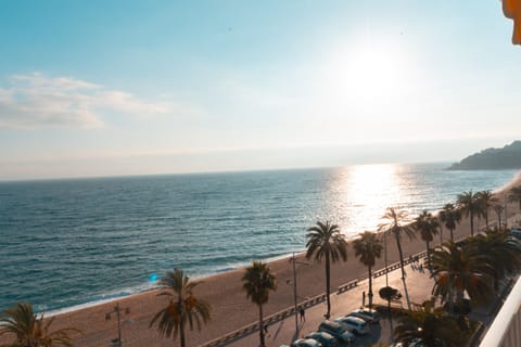 On the beach