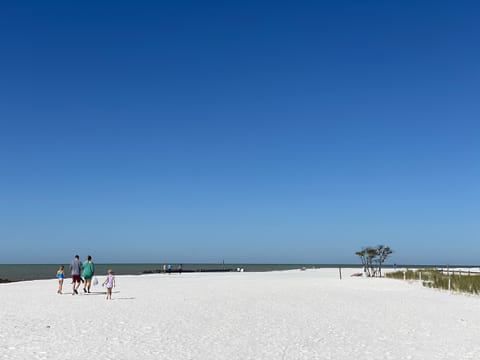 Sun loungers, beach towels