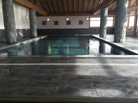 Indoor pool, a heated pool