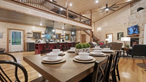 Great Room View from Dining Table