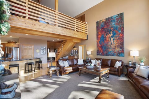 Looking back at our loft. Another nice little relaxation place.