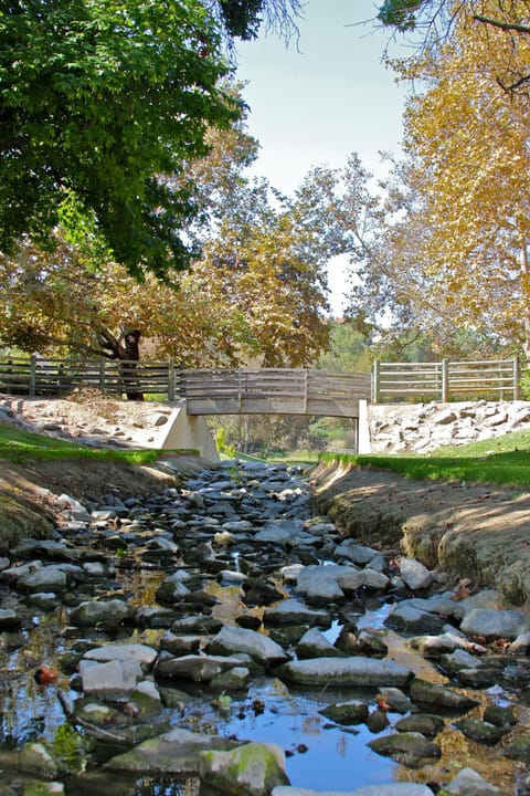 Hiking trails nearby. 