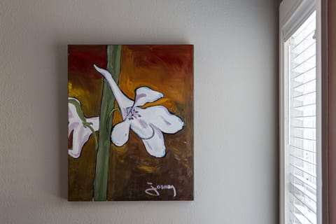 Second bedroom. Two big windows - great light!