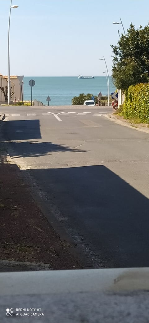 Beach nearby, sun loungers