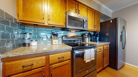 Kitchen with Keurig coffee maker