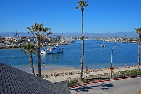 On the beach, sun loungers, beach towels