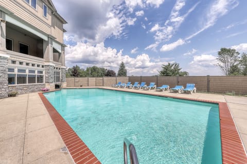 Indoor pool, a heated pool