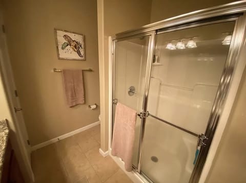 Combined shower/tub