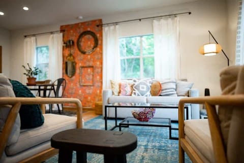 Spacious living area with a warm, welcoming vibe.