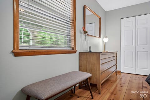 The wood accents and natural light in here are stunning.