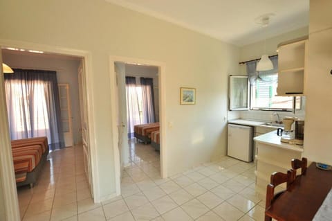 Two bedrooms in each apartment