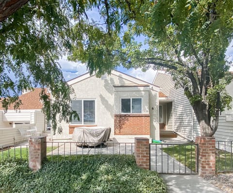 Back door entrance with street parking