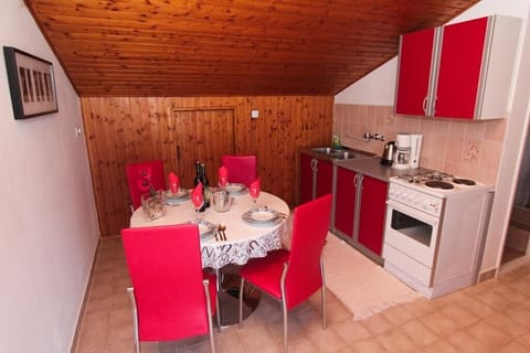 Kitchen with dining area