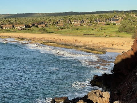 Beach nearby, beach towels