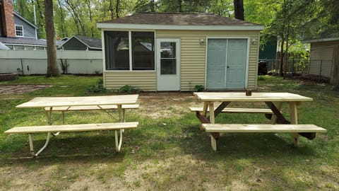 Outdoor seating area