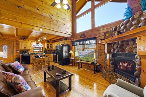 Spacious living room with great natural light