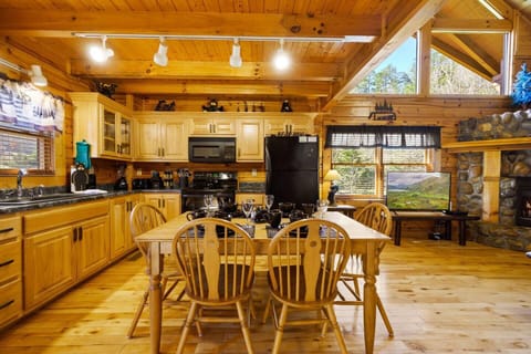 Large open kitchen
