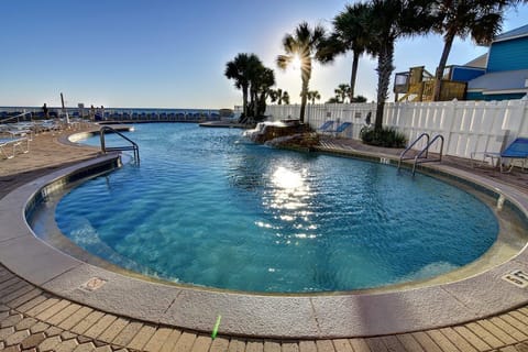 Indoor pool, outdoor pool