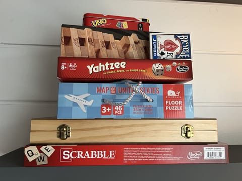 Plenty of games for game nights