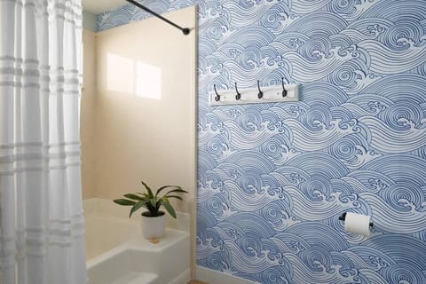 master bathroom, large soaking tub and shower combination