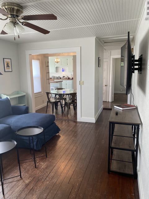 Large flat screen SmartTV in living room